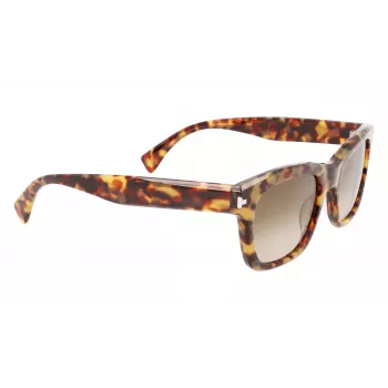 LANVIN LNV620S-213 pánske hranaté acetátové slnečné okuliare Havana hnedý gradient 52mm