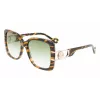 LANVIN dámske slnečné okuliare LNV624S-236 havana hnedý gradient 53mm