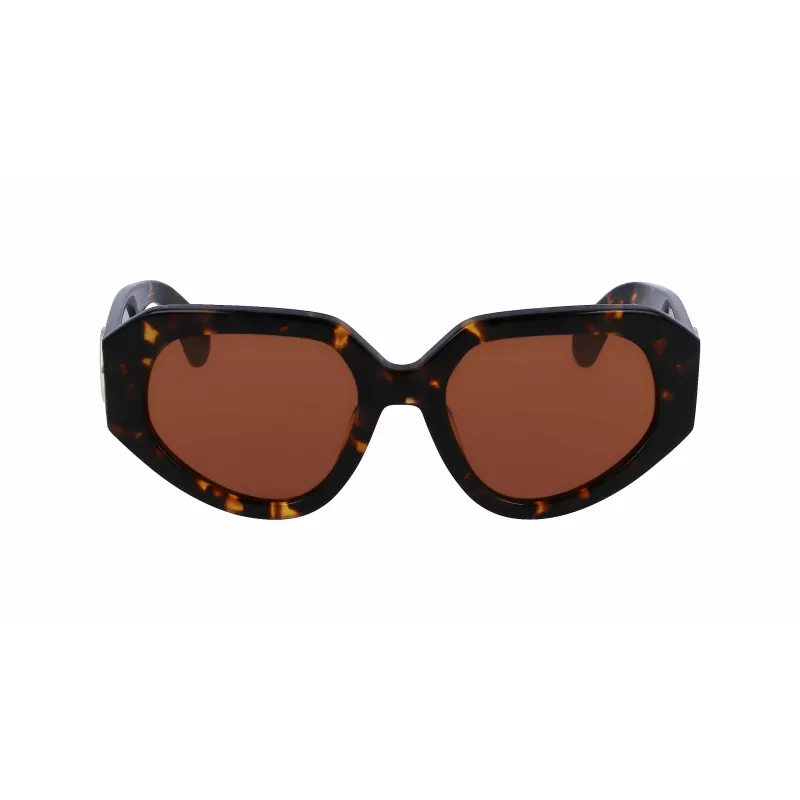 LANVIN dámske slnečné okuliare LNV647S-234 Brown Havana acetát 53 mm