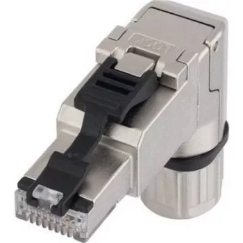 LAPP ED-IE-90-6A-PN-20-FC uhlový Cat.6A priemyselný RJ45 konektor samec na montáž v teréne 21700638