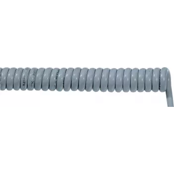 LAPP ÖLFLEX® SPIRAL 400 P špirálový kábel, 12 x 1 mm², sivý, stiahnutý 500 mm / natiahnutý 1500 mm 70002670