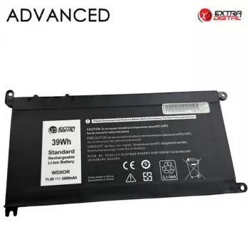 Batéria do notebooku DELL WDX0R, 3400mAh, Extra Digital Advanced