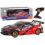 Veľké diaľkovo ovládané športové auto 1:10 červené Lean Toys