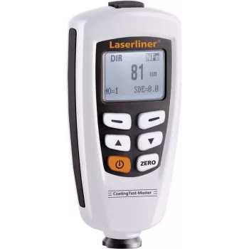 Laserliner CoatingTest-Master merací prístroj hrúbky vrstvy, 0-1250 µm, magnetická indukcia a vírivé prúdy, čierna/biela 082.150A