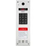 Laskomex CP-2533NR-040 úzka vertikálna audio vrátna stanica, nehrdzavejúca oceľ, s čítačkou RFID
