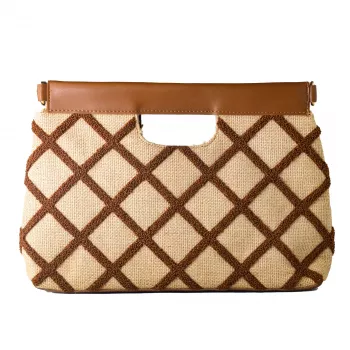 Laura Ashley dámska Valetta prešívaná jeansová kabelka 30x20x9 cm