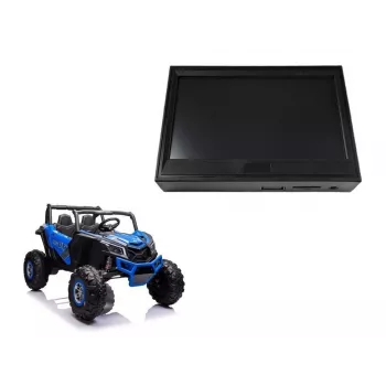 LCD hudobný panel pre 24V autobatériu XMX613