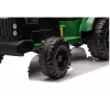 LEAN CARS 24V akumulátorový traktor s prívesom tmavozelený - CH9959B