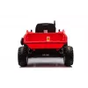 LEAN CARS 24V batériový traktor HC-306 červený s prívesom