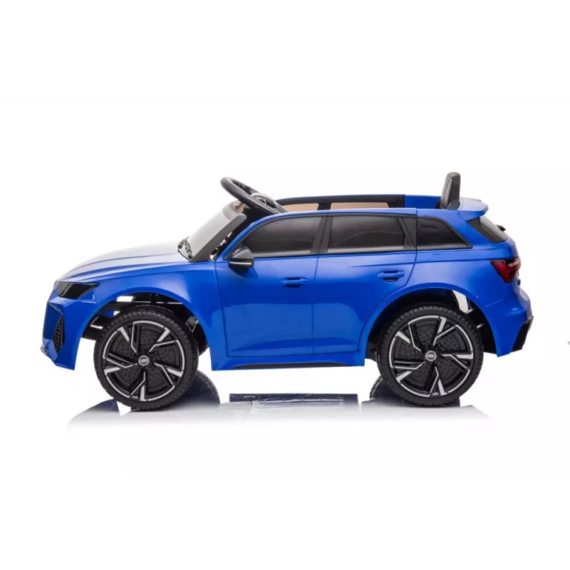 LEAN CARS Audi RS6 BRD-2118 batériou poháňané vozidlo modré