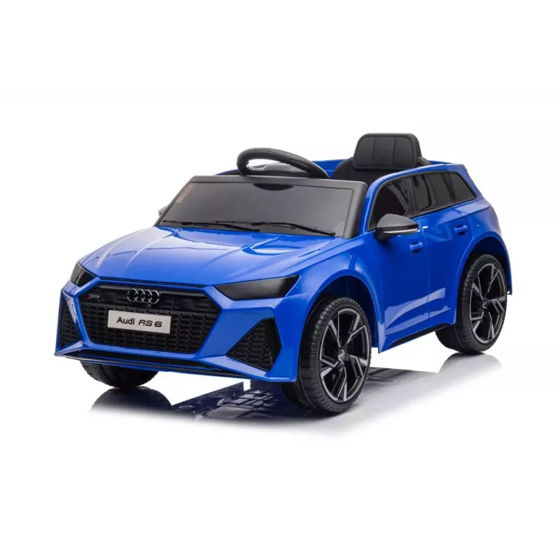 LEAN CARS Audi RS6 BRD-2118 batériou poháňané vozidlo modré