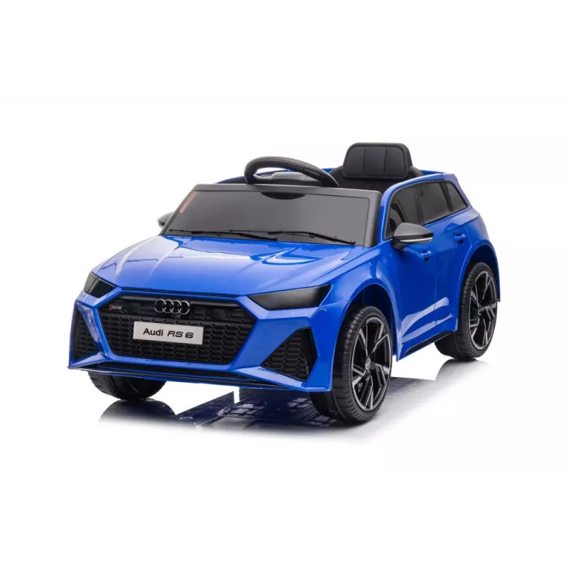 LEAN CARS Audi RS6 BRD-2118 batériou poháňané vozidlo modré