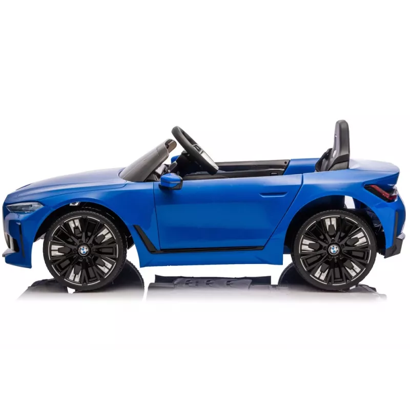 LEAN CARS Autíčko na batériu BMW i4 4x4 JE1009 modré