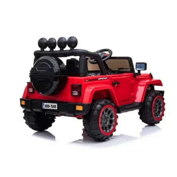 LEAN CARS batériové auto Jeep BRD-7588 červená 4x4 7408