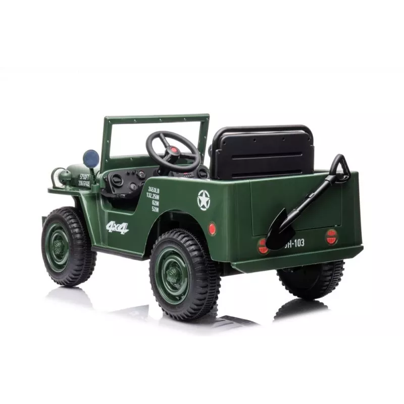 LEAN CARS batériové auto JH-103 army green 4x4