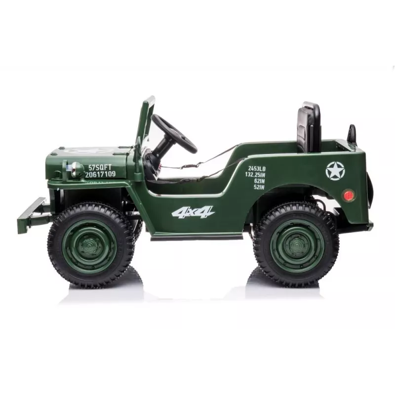 LEAN CARS batériové auto JH-103 army green 4x4