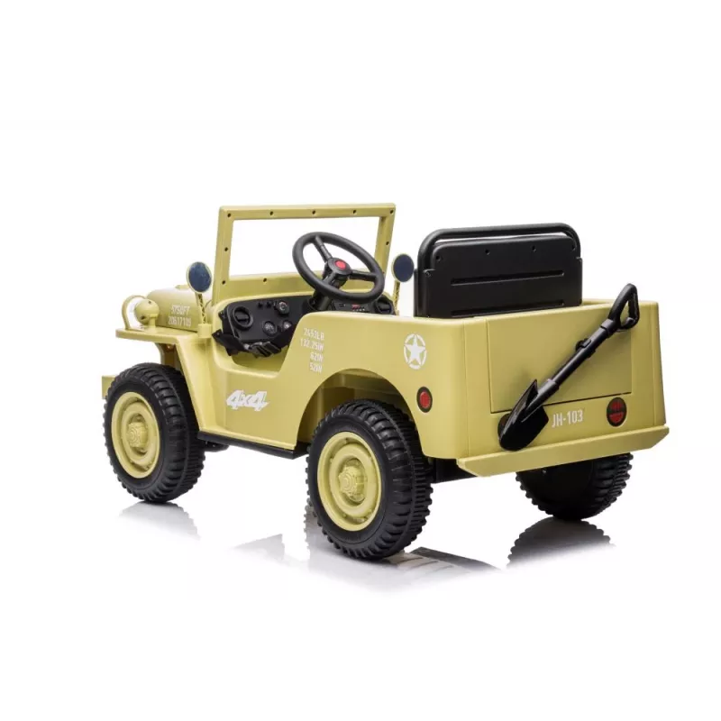 LEAN CARS batériové auto JH-103 khaki 4x4