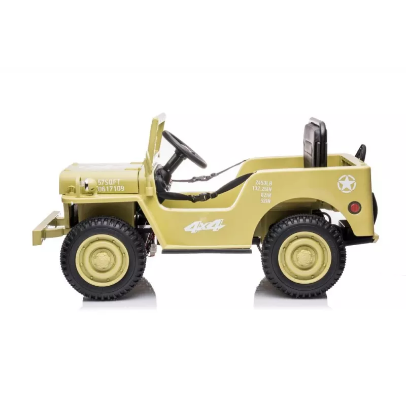 LEAN CARS batériové auto JH-103 khaki 4x4