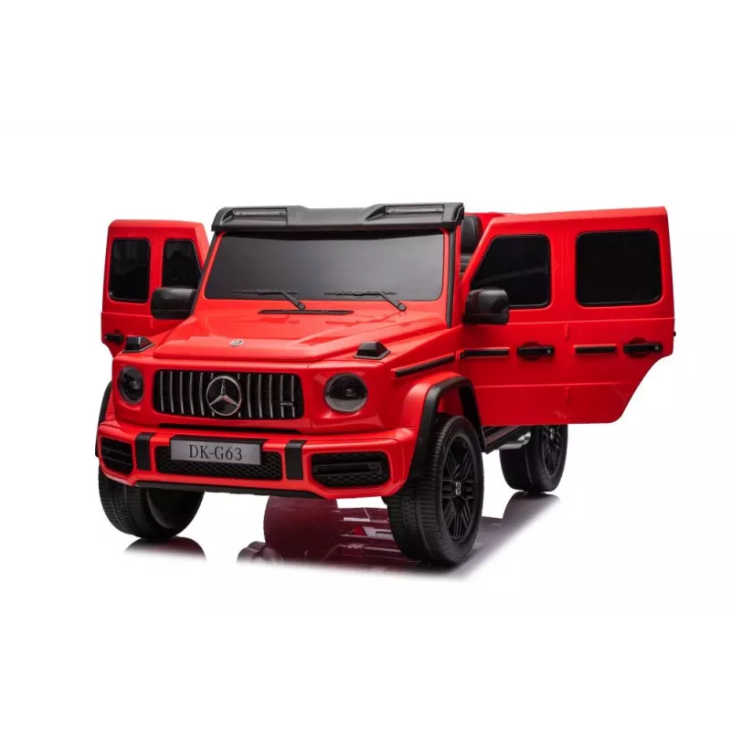 LEAN CARS Batériové auto Mercedes G63 XXL červené 4x4