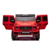 LEAN CARS Batériové auto Mercedes G63 XXL červené 4x4