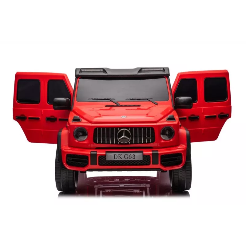 LEAN CARS Batériové auto Mercedes G63 XXL červené 4x4