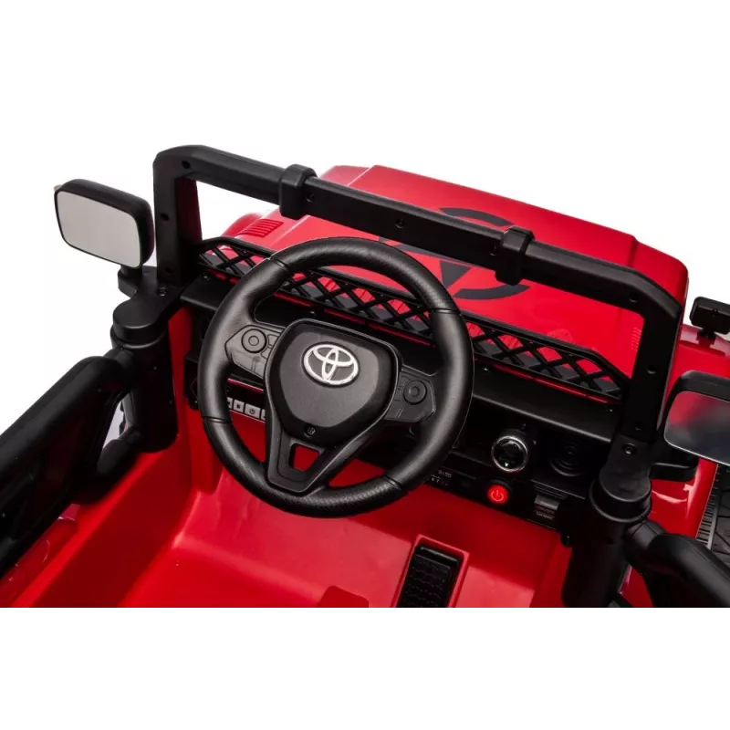 LEAN CARS Batériové auto Toyota FJ červené 4x4 15763