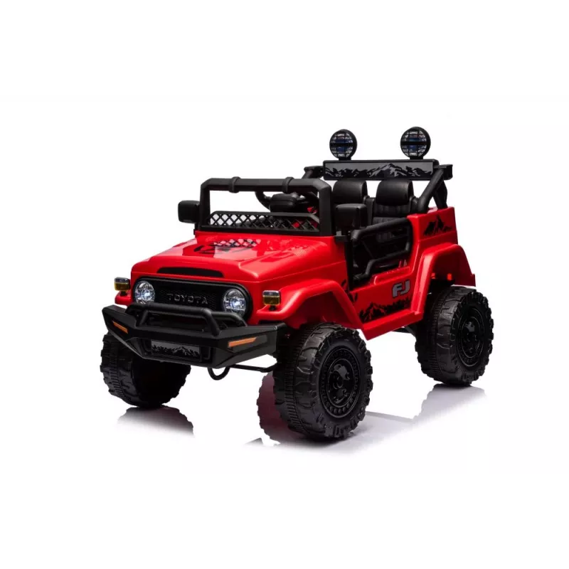 LEAN CARS Batériové auto Toyota FJ červené 4x4 15763