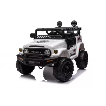 LEAN CARS Batériové auto Toyota FJ biele 4x4