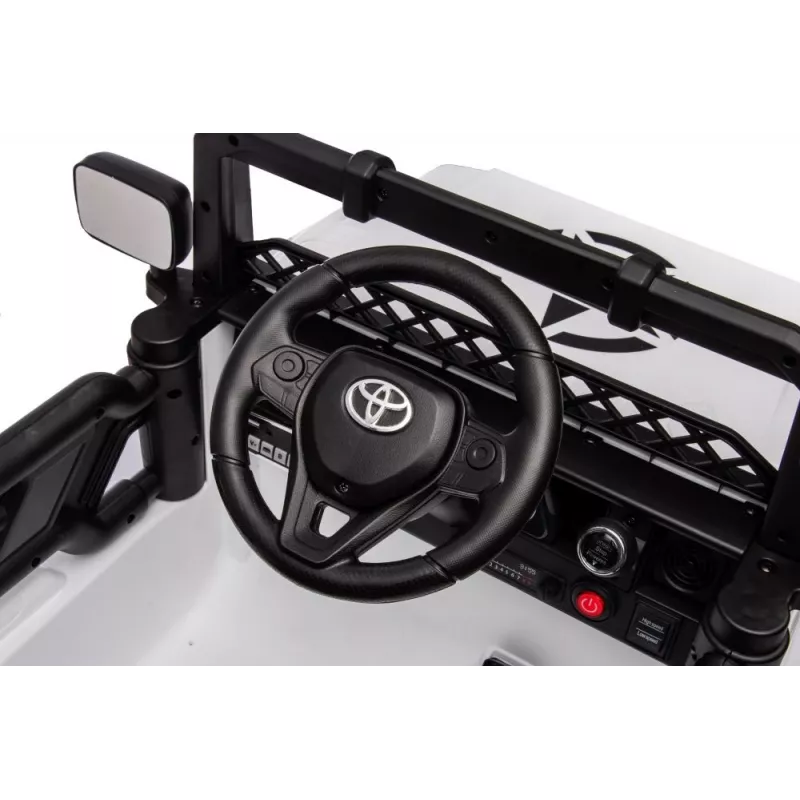 LEAN CARS Batériové auto Toyota FJ biele 4x4