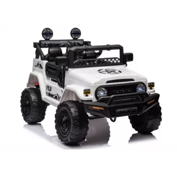 LEAN CARS Batériové auto Toyota FJ biele 4x4