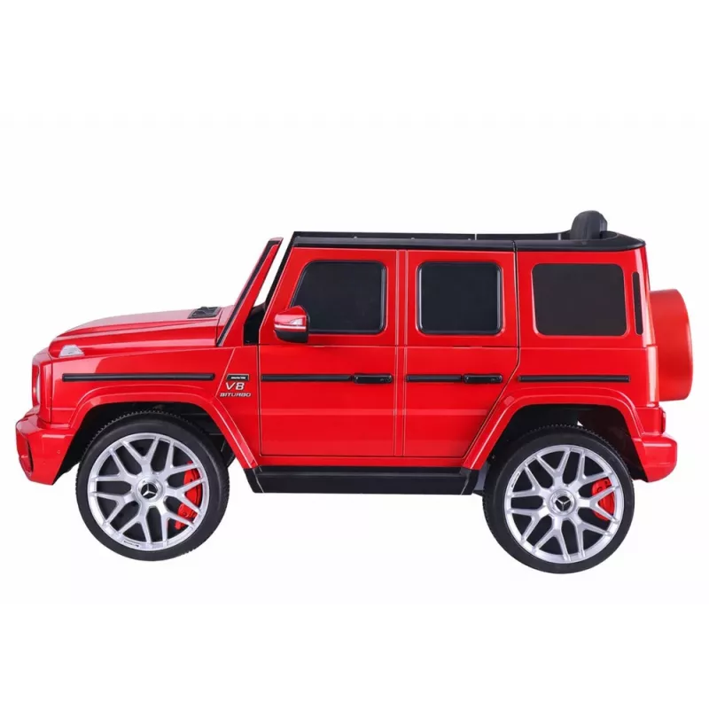 LEAN CARS batériové auto Mercedes G63 S306-1 červená