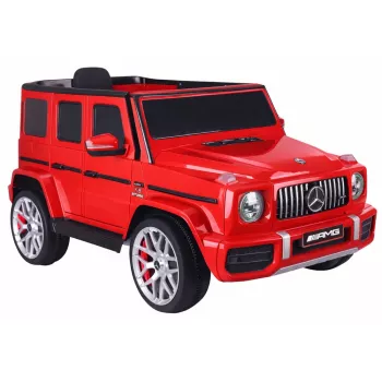 LEAN CARS batériové auto Mercedes G63 S306-1 červená