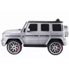 LEAN CARS batériové auto Mercedes G63 S306-1 strieborná