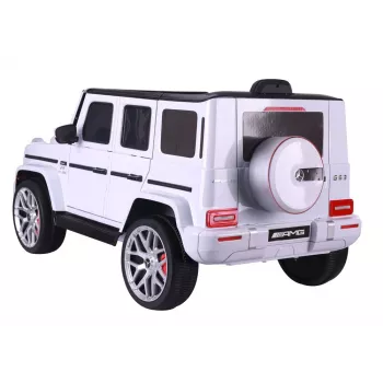 LEAN CARS batériové auto Mercedes G63 S306-1 biela