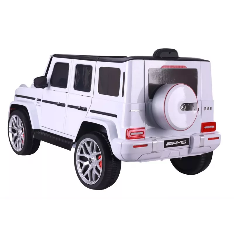 LEAN CARS batériové auto Mercedes G63 S306-1 biela