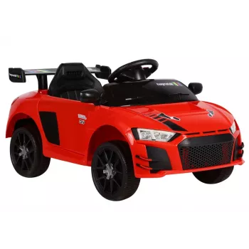 LEAN CARS Batériové vozidlo 915 červené