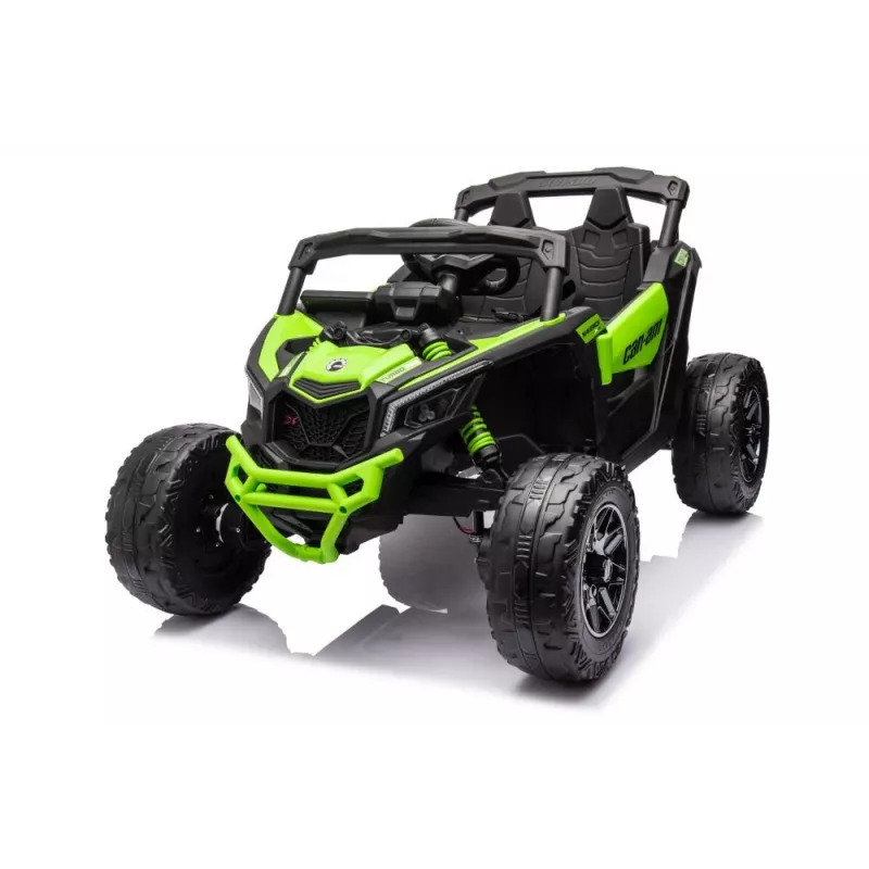 LEAN CARS Batériový buggy Can-Am DK-CA003, zelený lakovaný
