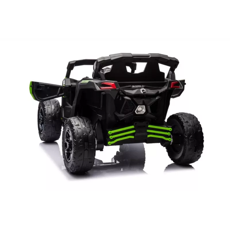 LEAN CARS Batériový buggy Can-Am DK-CA003, zelený lakovaný