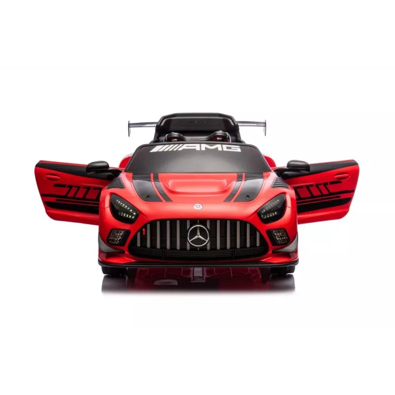 LEAN CARS Batériou poháňané auto Mercedes AMG GT3 červené
