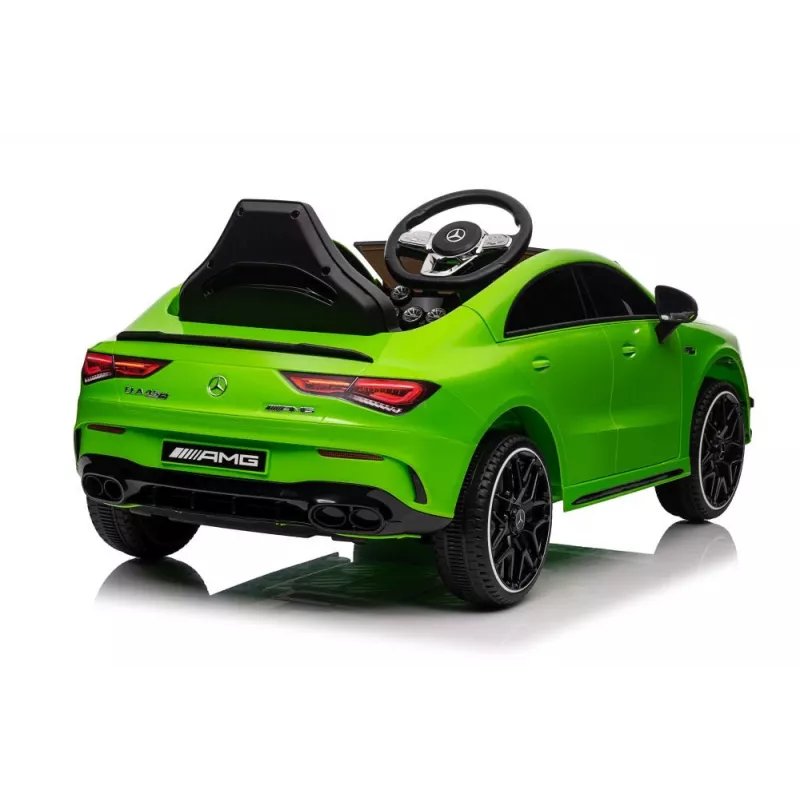 LEAN CARS Batériové auto Mercedes CLA 45s AMG zelené 4x4