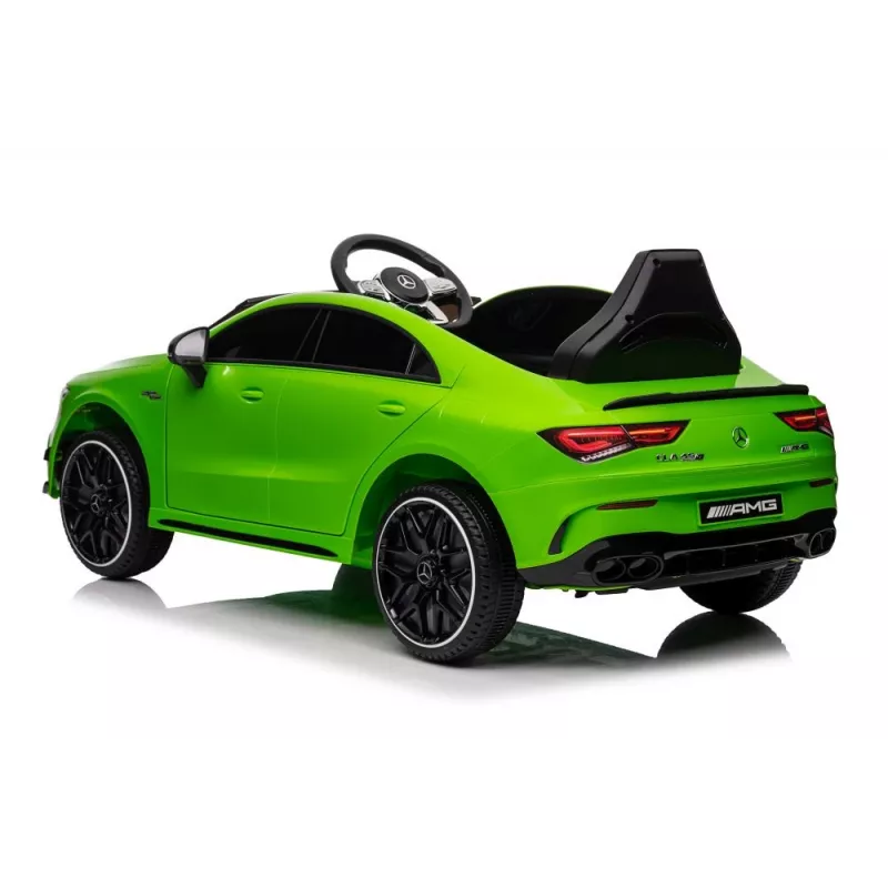 LEAN CARS Batériové auto Mercedes CLA 45s AMG zelené 4x4