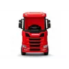 LEAN CARS Batériové auto Scania 500R HL698 červené 4x4