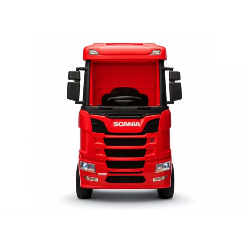 LEAN CARS Batériové auto Scania 500R HL698 červené 4x4