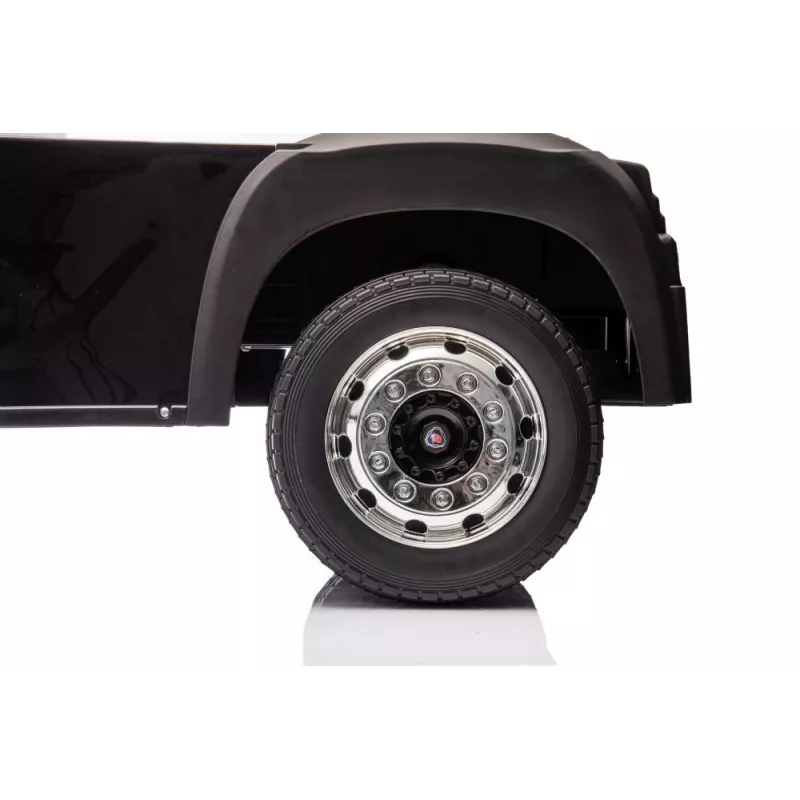 LEAN CARS batériou poháňané detské auto Scania 500R HL698 čierne 4x4