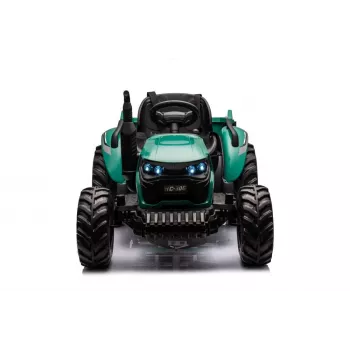 LEAN CARS batériou poháňaný traktor HC-306 tmavozelený 24V