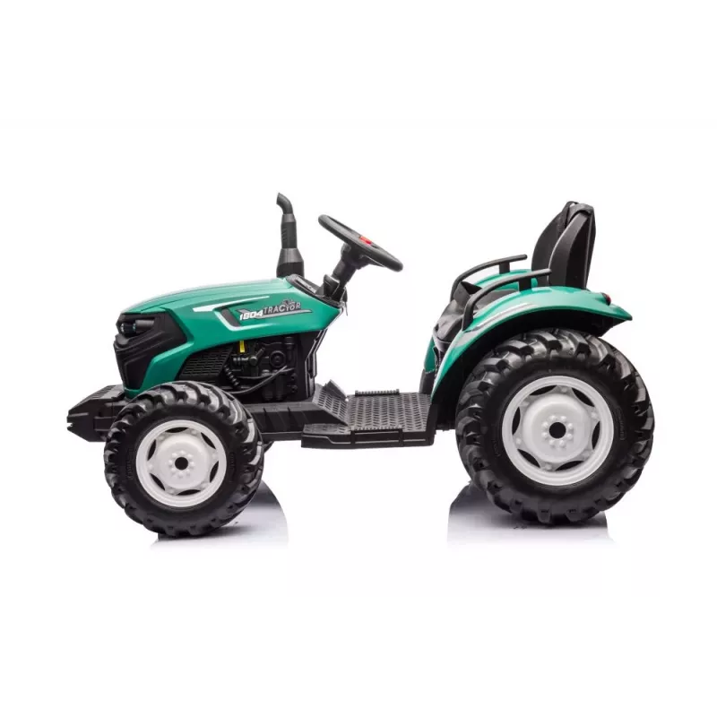 LEAN CARS batériou poháňaný traktor HC-306 tmavozelený 24V