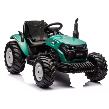LEAN CARS batériou poháňaný traktor HC-306 tmavozelený 24V