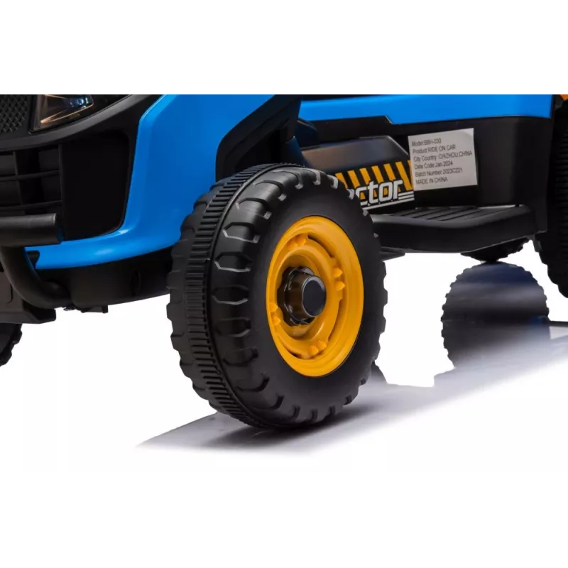 LEAN CARS Batériový traktor BBH-030 modrý