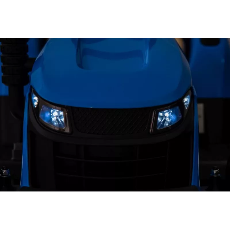 LEAN CARS Batériový traktor BBH-030 modrý