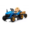 LEAN CARS Batériový traktor BBH-030 modrý